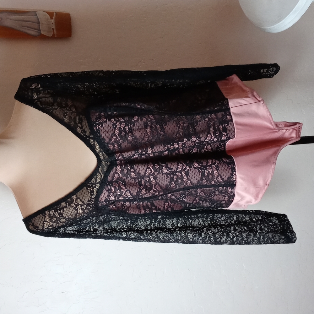 NWT Bold Elements Lace Plus Size Bodysuit